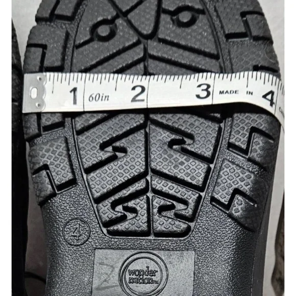 Wonder Nation Big Girls Black Winter Boots Temp Rating -5F Degrees Size 4 NWT - Picture 10 of 14